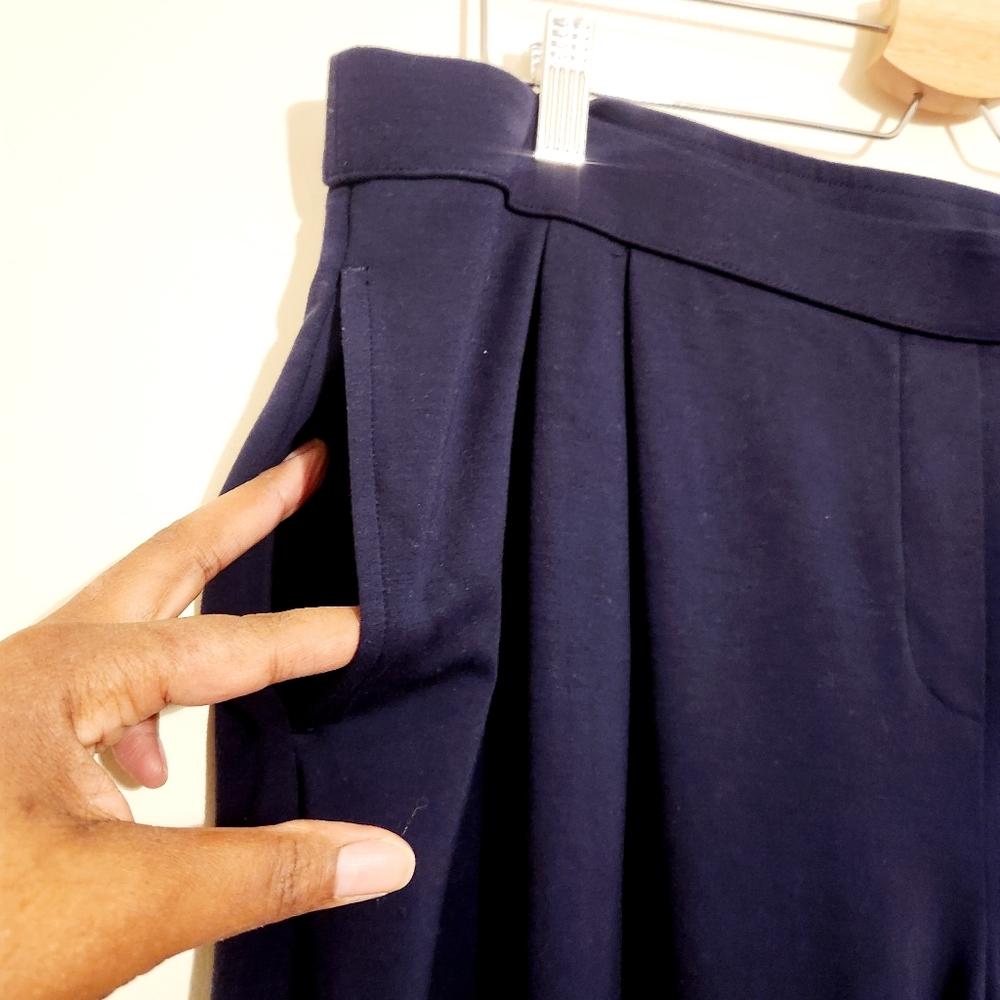 J. Jill | Women's Navy Blue Wearever Collection Pants (Size XL) - Picture 5 of 11